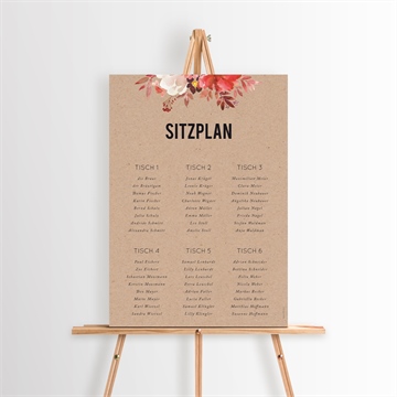 Sitzplan Hochzeit ref. N260418