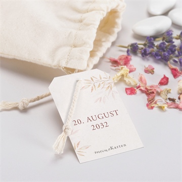 Geschenkbeutel Hochzeit böhmische poesie - vue 2