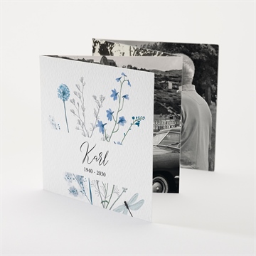 Trauerkarte gegenwart & erinnerung