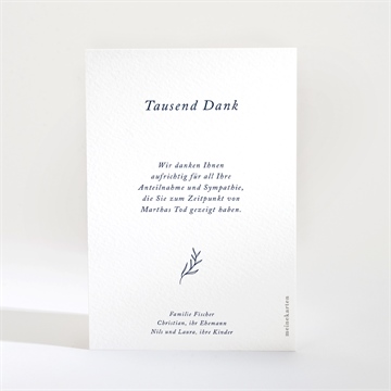 Trauerdanksagung trauerkerze - vue 2