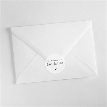 Sticker Geburt unsere große freude - vue 3