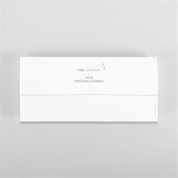 Geburtskarte blanco - 21x10cm (n85142) - vue 6