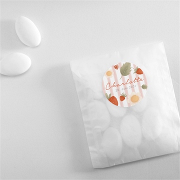 Sticker Geburt fruchtige erdbeeren - vue 4