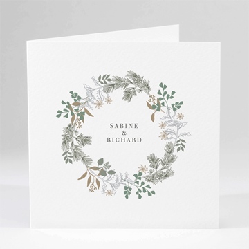 Hochzeitseinladung es weihnachtet!