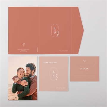 Hochzeitseinladung klassisch schön - vue 4