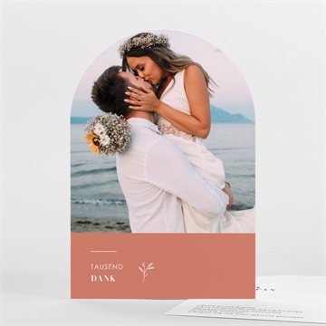 Dankeskarte Hochzeit ref. N27128