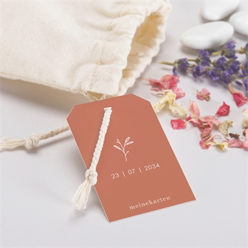 Geschenkbeutel Hochzeit klassisch schön - vue 2