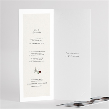 Hochzeitseinladung wintermärchen - vue 3