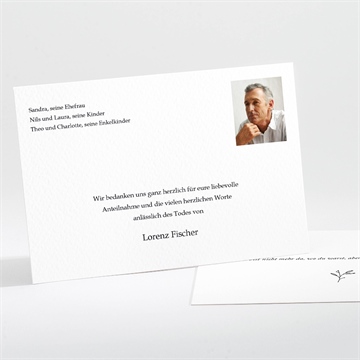 Trauerdanksagung Ref. N111375