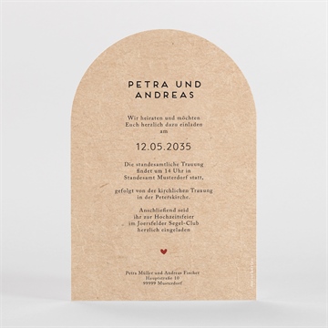 Hochzeitseinladung es lebe die liebe - vue 2