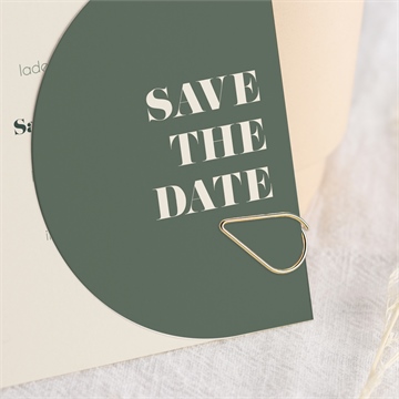 Hochzeitseinladung salbeigrün - vue 2