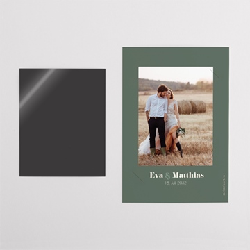 Dankeskarte Hochzeit salbeigrün - vue 5