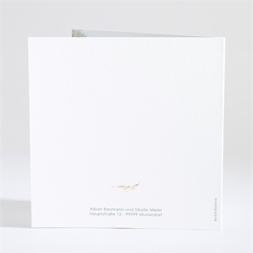 Hochzeitseinladung fliegende blätter - gold-klapp - vue 4