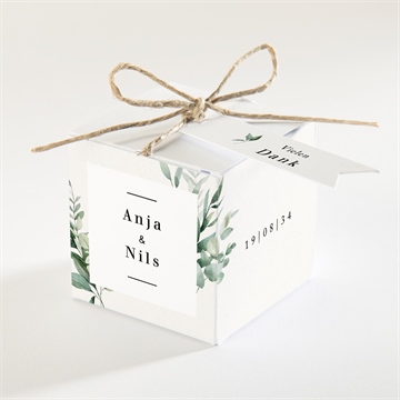 Geschenkbox Hochzeit smaragdgrün