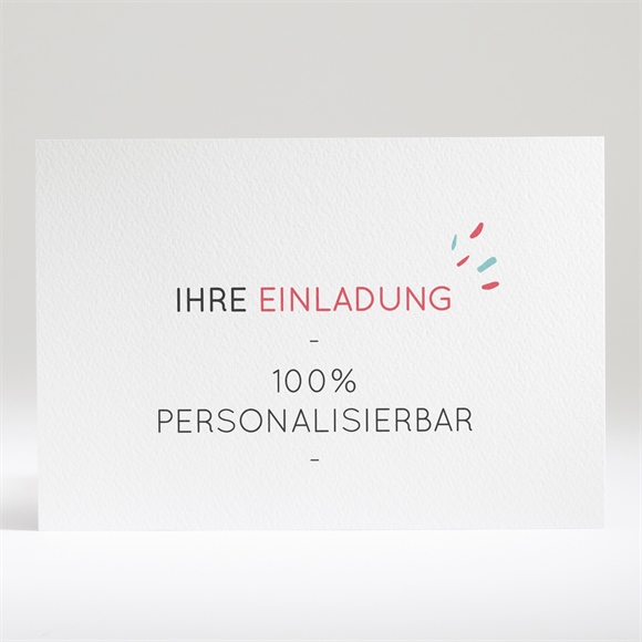 Hochzeitseinladung Blanco - 21x14,5cm (N14003) ref.N14003