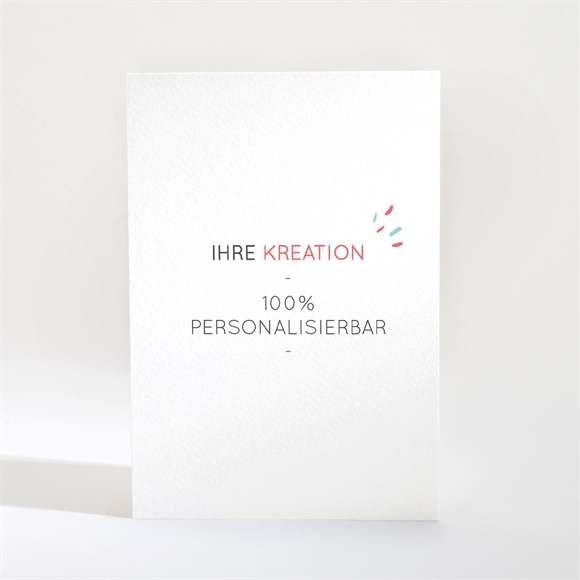 Geburtskarte Blanco - 9,5x13,8cm (N21013) ref.N21013