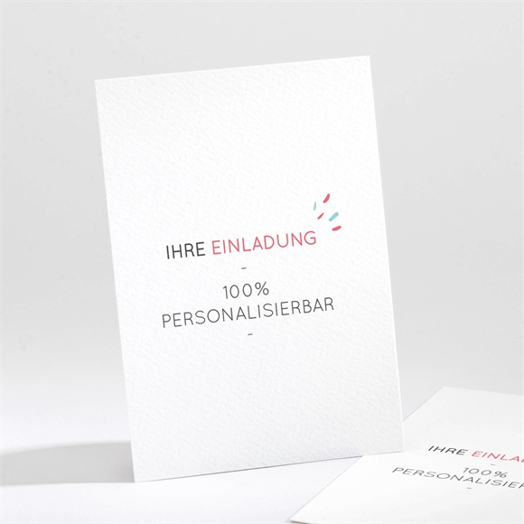 Hochzeitseinladung Blanco - 9,5x13,8cm (N21169) ref.N21169