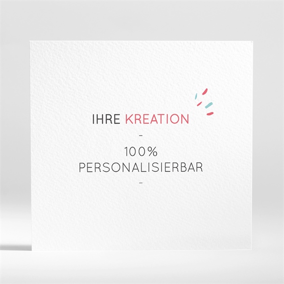 Geburtskarte Blanco - 15x14cm (N31008) ref.N31008