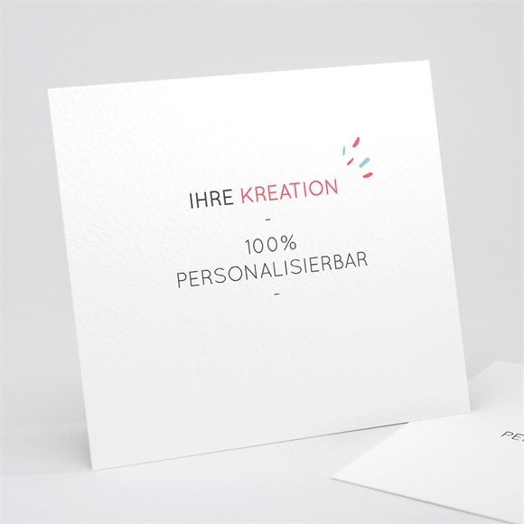 Geburtskarte Blanco - 15x14cm (N31121) ref.N31121