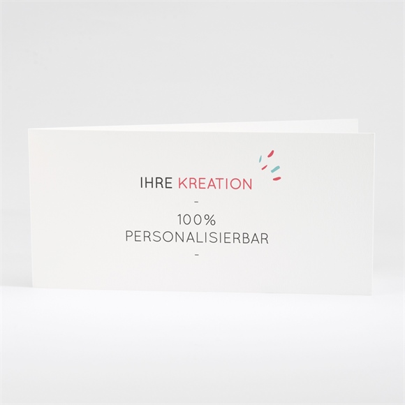 Geburtskarte Blanco - 21x10cm (N43116) ref.N43116