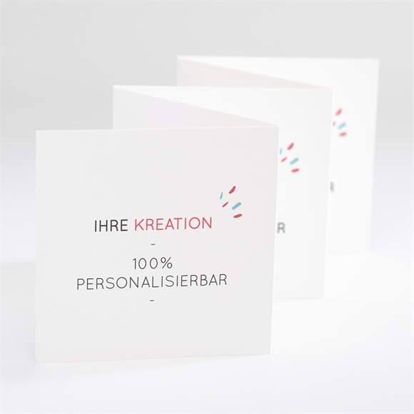 Geburtskarte Blanco - 7,5x7,5cm (N80013) ref.N80013