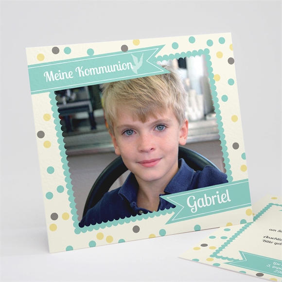 Einladung Kommunion Kommunionskonfetti ref.N31161