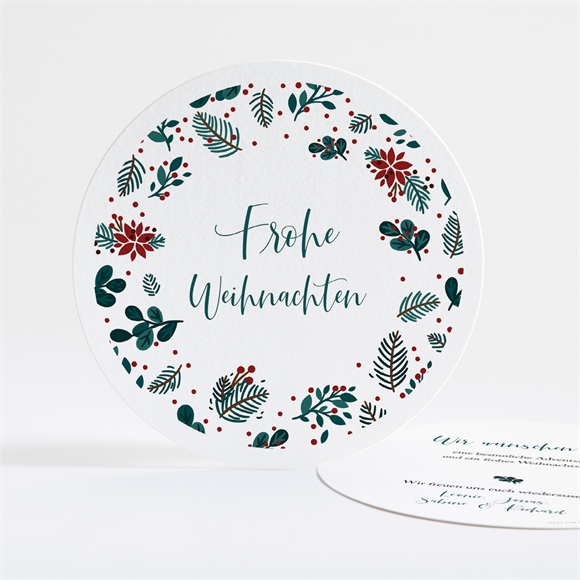 Weihnachtskarte Sträuchertanz ref.N32155