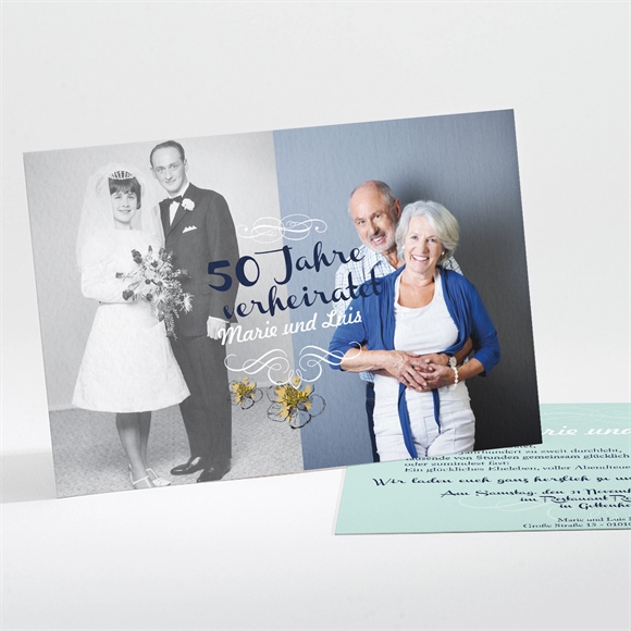 Einladung Hochzeitsjubiläum Schönes Andenken ref.N11156