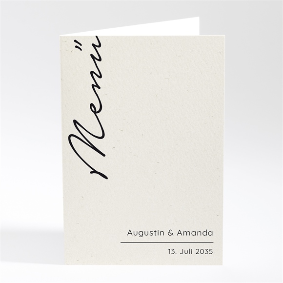 Menükarten Hochzeitsjubiläum Moderne Romantik ref.N401485