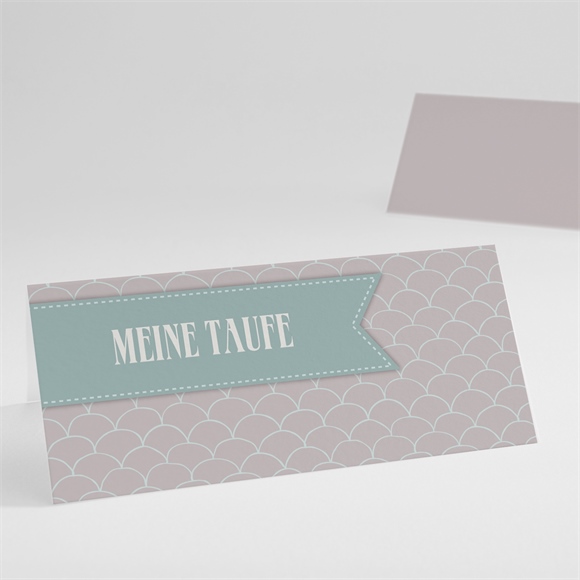 Tischkarte Taufe Taufbogen ref.N440405