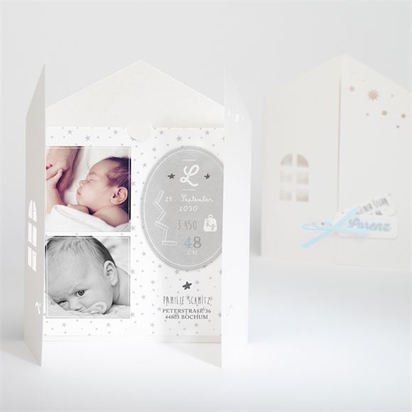 Geburtskarte Süße und Glück ref.N91033