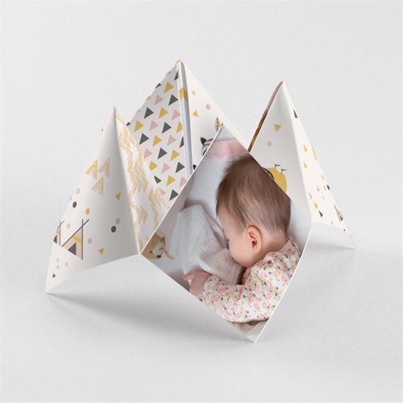 Geburtskarte Kleine Indianerin ref.N33045