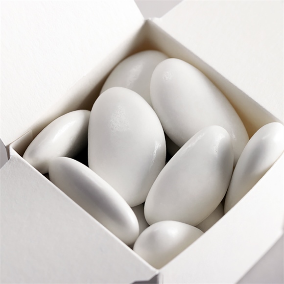 Zuckermandeln Taufmandeln weiß ref.14765