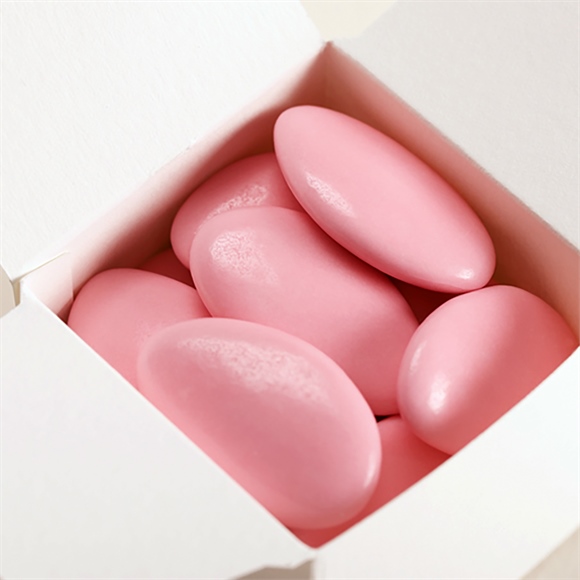 Zuckermandeln Taufdragees rosa - MeineKarten.de