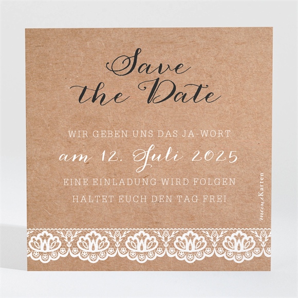 Save the Date T.Nr. N3001273 auf meinekarten.de von Hochzeitseinladung