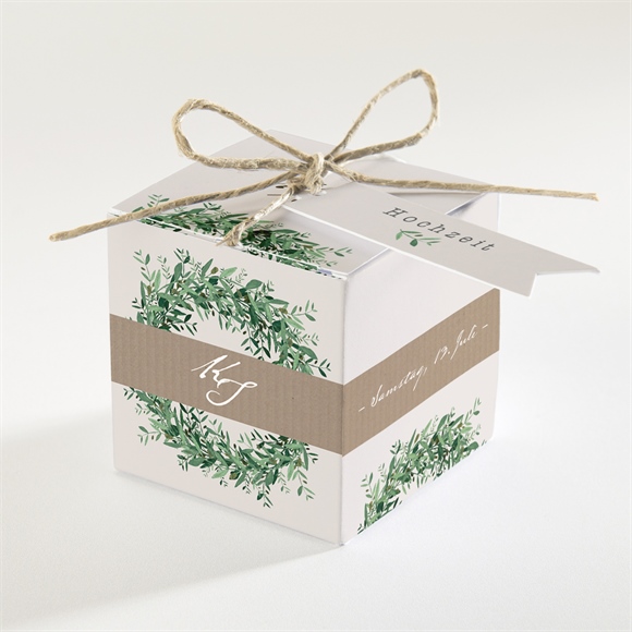 Geschenkbox Hochzeit Frühlingskranz ref.N34073