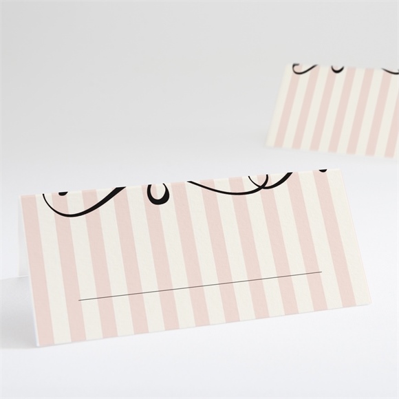 Tischkarte Hochzeit Retro-Ambiente ref.N440633