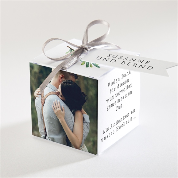 Geschenkbox Hochzeit Rosmarin Zweig ref.N34095