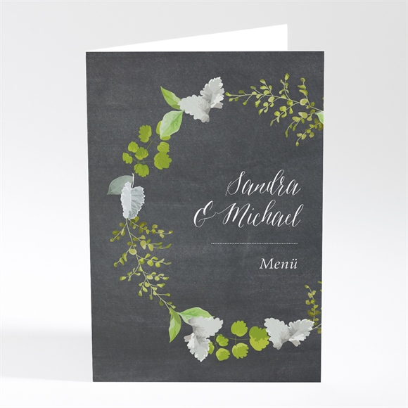 Menükarte Hochzeit Frühlingstafel ref.N401794