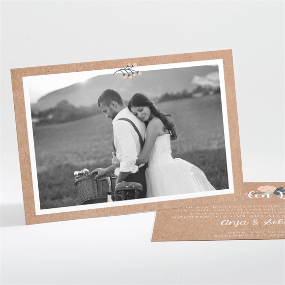 Dankeskarte Hochzeit Scheunenhochzeit ref.N111195