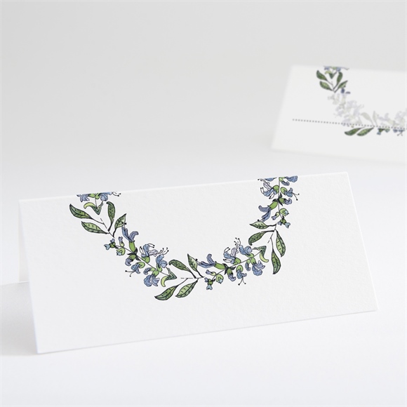 Tischkarte Hochzeit Retrokranz ref.N440663