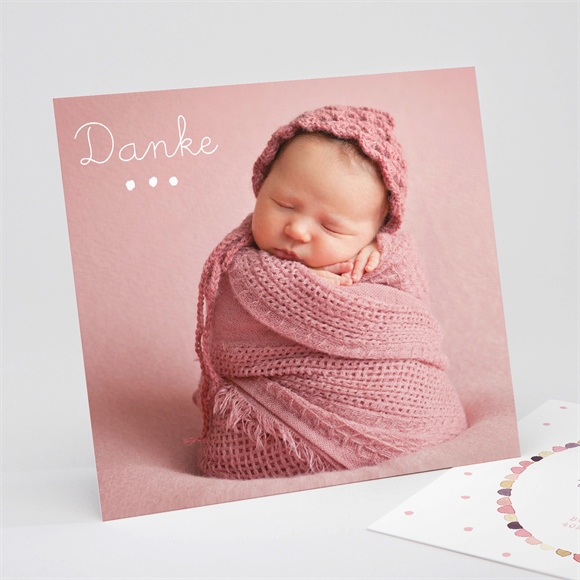 Dankeskarte Geburt Lilly ref.N311207