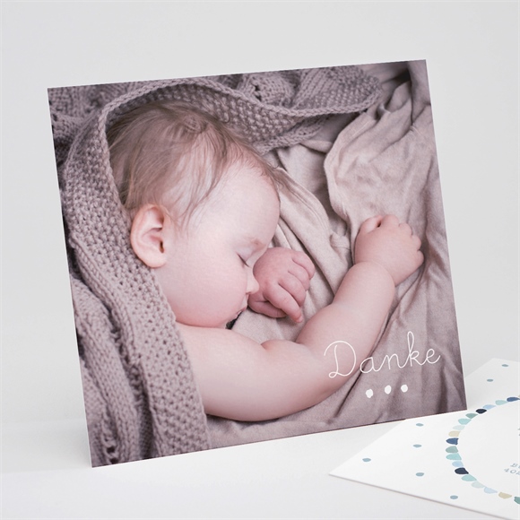 Dankeskarte Geburt Leonard ref.N311208