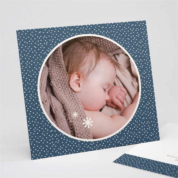 Dankeskarte Geburt Getupft ref.N311211