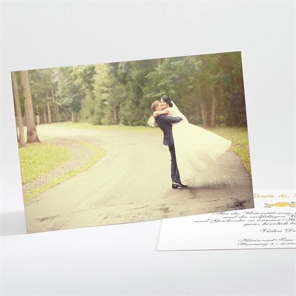 Dankeskarte Hochzeit Sommerhochzeit ref.N111203