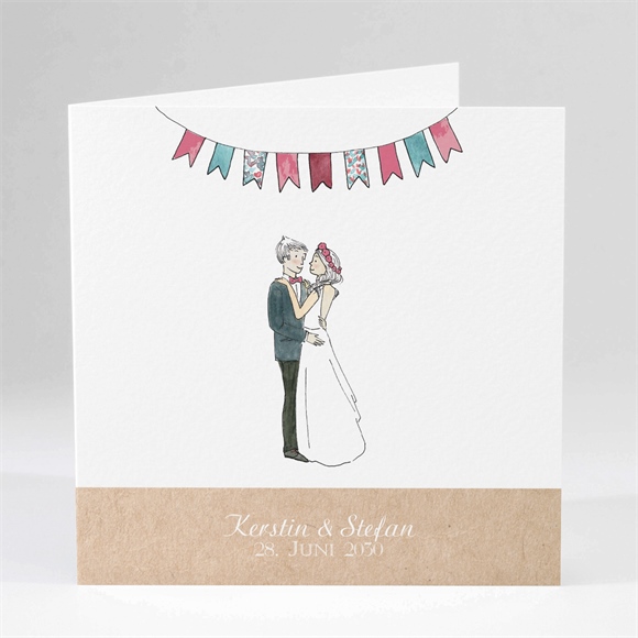 Hochzeitseinladung Hochzeitspaar ref.N45186