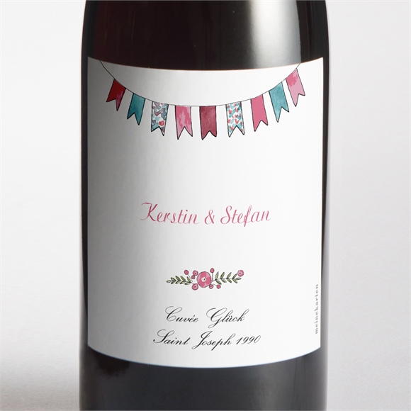 Flaschenetikett Hochzeit Hochzeitspaar ref.N3001425