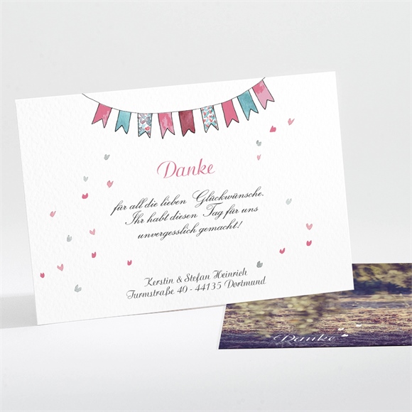 Dankeskarte Hochzeit Hochzeitspaar ref.N111206