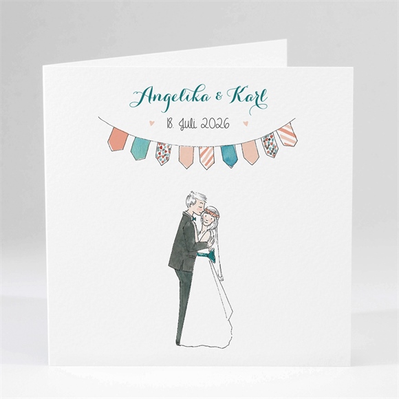 Hochzeitseinladung bohemian