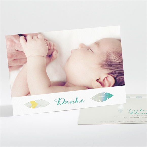 Dankeskarte Geburt Kleiner Indianer ref.N111213